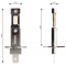 H1 LED spuldzes CANBUS 6000K 5600lm