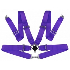 4 punktu jostas, violetas, Quick, 3"