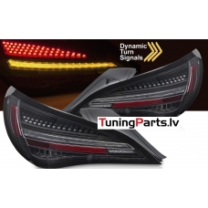 MERCEDES CLA C117 13-19 OE LED aizmugurējie LED lukturi SEQ, Melni