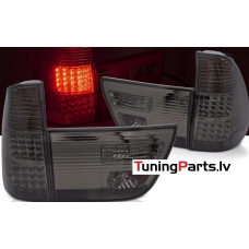 BMW X5 E53 09.99-10.03 aizmugurējie LED lukturi, Tonēti, TYC