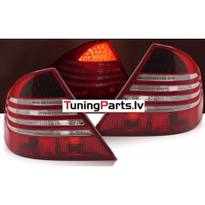 MERCEDES W220 S-CLASS 09.98-05.05 aizmugurējie LED lukturi, Sarkani/Balti