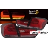 BMW F30 11-15 Aizmugurējie lukturi, Sarkani, LED BAR, SEQ