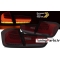 BMW F30 11-15 Aizmugurējie lukturi, Sarkani/Tonēti, LED BAR, SEQ
