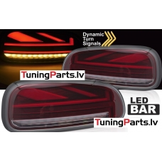 MINI COOPER F54 15-19 Aizmugurējie lukturi, Sarkani, LED
