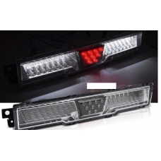 TOYOTA GR86 21- LED Aizmugurējā bampera lampas, Melns/Balts