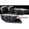 BMW E90/E91 (05-08) priekšējie lukturi, LED, melni