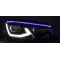 VW GOLF 6 08-13 FULL LED priekšējie lukturi, Melni