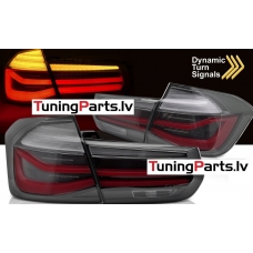 BMW F30 11-18 Aizmugurējie lukturi, Tonēti, LED BAR, SEQ