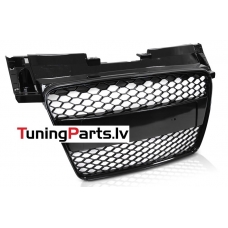 AUDI TT 06-14 priekšējā reste, melna/glancēta, Sport Style