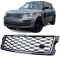 Range Rover Vogue L405 18-22 priekšējā reste, melna/hromēta