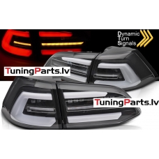 VW GOLF 7 17-19 SW aizmugurējie LED lukturI, SEQ, Melni