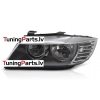 BMW E90/E91 (09-11) priekšējais lukturis, keisā puse, melns