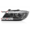 BMW E90/E91 (09-11) priekšējais lukturis, keisā puse, melns