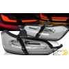 FORD FIESTA MK8 17-21 HATCHBACK aizmugurējie LED lukturi, SEQ, Hromēti
