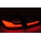 FORD FIESTA MK8 17-21 HATCHBACK aizmugurējie LED lukturi, SEQ, Hromēti