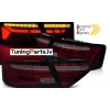 AUDI A5 (11-16) LED aizmugurējie lukturi, WL, SEQ, sarkani/tonēti (OEM LED)