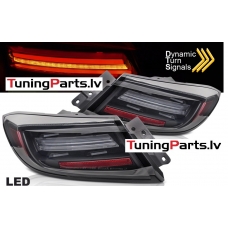 TOYOTA GR86 21- aizmugurējie LED lukturi, SEQ, Melni