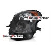 ALFA ROMEO MITO 08-15 priekšējie lukturi, melni, TYC, Kreisā puse