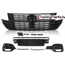 VW T6.1 (20-...) priekšējā reste, melna/glancēta + bampera restes/detaļas