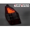 CITROEN C2 11.03-10 LED Aizmugurējie lukturi, Sarkani/Tonēti