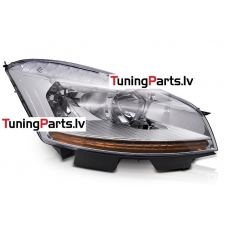CITROEN C4 PICASSO 06-10 priekšējie lukturi, Hromēti, TYC, Labā puse