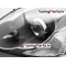 HONDA CIVIC 03-06 HATCHBACK priekšējie lukturi, melni, TYC, Kreisā puse