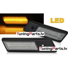 BMW E34/E32/E36 LED Sānu pagriezieni, SEQ, Dinamiskie, hromēti