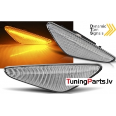 BMW X3 F25 LCI (14-17) / X4 F26 LED sānu pagriezieni, dinamiskie, balti
