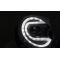 MINI (COOPER) 06-14 TUBE LIGHT LED HID priekšējie lukturi, melni