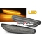 BMW E60/E61, E46 sedan/touring (01-05); E90/E91, E83 LED sānu pagriezienu rādītāji, balti, dinamiskie
