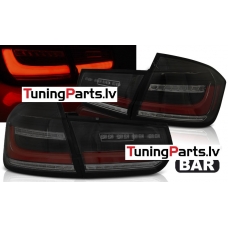 BMW F30 (11-18) aizmugurējie LED lukturi, SEQ, melni/tonēti