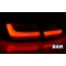 BMW F30 (11-18) aizmugurējie LED lukturi, SEQ, melni/tonēti