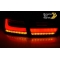 BMW F30 (11-18) aizmugurējie LED lukturi, SEQ, melni/tonēti