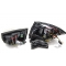 BMW F30 (11-18) aizmugurējie LED lukturi, SEQ, melni/tonēti