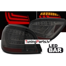 BMW E60 LCI 07-10 Aizmugurējie lukturi, Tonēti, LED BAR