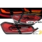 FORD FIESTA MK8 17-21 HATCHBACK aizmugurējie LED lukturi, SEQ, Sarkani/Balti