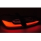 FORD FIESTA MK8 17-21 HATCHBACK aizmugurējie LED lukturi, SEQ, Sarkani/Tonēti