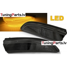 FORD FIESTA MK7 13-16 tonēti SEQ LED pagriezienu rādītāji, spogulī