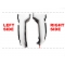 FORD FOCUS MK4 18- White SEQ LED pagriezienu rādītāji, spogulī