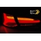 FORD FOCUS 4 18-21 HATCHBACK aizmugurējie LED lukturi, SEQ, Tonēti