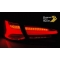 FORD FOCUS 4 18-21 HATCHBACK aizmugurējie LED lukturi, SEQ, Sarkani/Balti