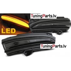FORD MONDEO MK V 14-18 tonēti SEQ LED pagriezienu rādītāji, spogulī