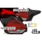 FORD FOCUS 3 15-18 HATCHBACK aizmugurējie LED lukturi, SEQ, Sarkani/Balti