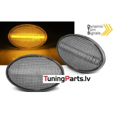 OPEL ASTRA F / CORSA / TIGRA LED Sānu pagriezieni, SEQ, Dinamiskie, Balti