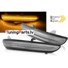 PEUGEOT 208 / 2008 / CITROEN C3 LED pagriezienu rādītāji, spogulī BALTI SEQ