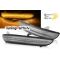PEUGEOT 208 / 2008 / CITROEN C3 LED pagriezienu rādītāji, spogulī BALTI SEQ