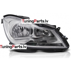 MERCEDES W204 11-14 priekšējie lukturi, Hromēti, TYC, Labā puse