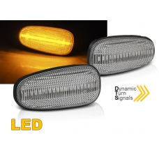 OPEL ASTRA G/ ZAFIRA A/ FRONTERA B LED Sānu pagriezieni, SEQ, Dinamiskie, Balti