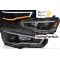 MITSUBISHI LANCER 8 08-16 TUBE Priekšējie lukturi, SEQ, Melni