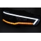 MITSUBISHI LANCER 8 08-16 TUBE Priekšējie lukturi, SEQ, Melni